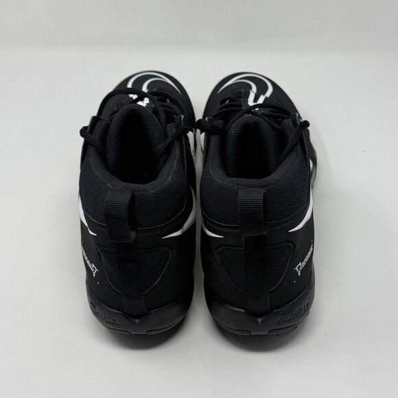 Nike Alpha Menace 3 Shark Football Cleats Shoes Mens 13 W Wide Black CV0584-010